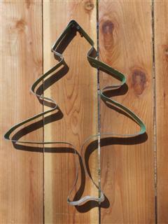 Steel Hoop Art - Pine Tree